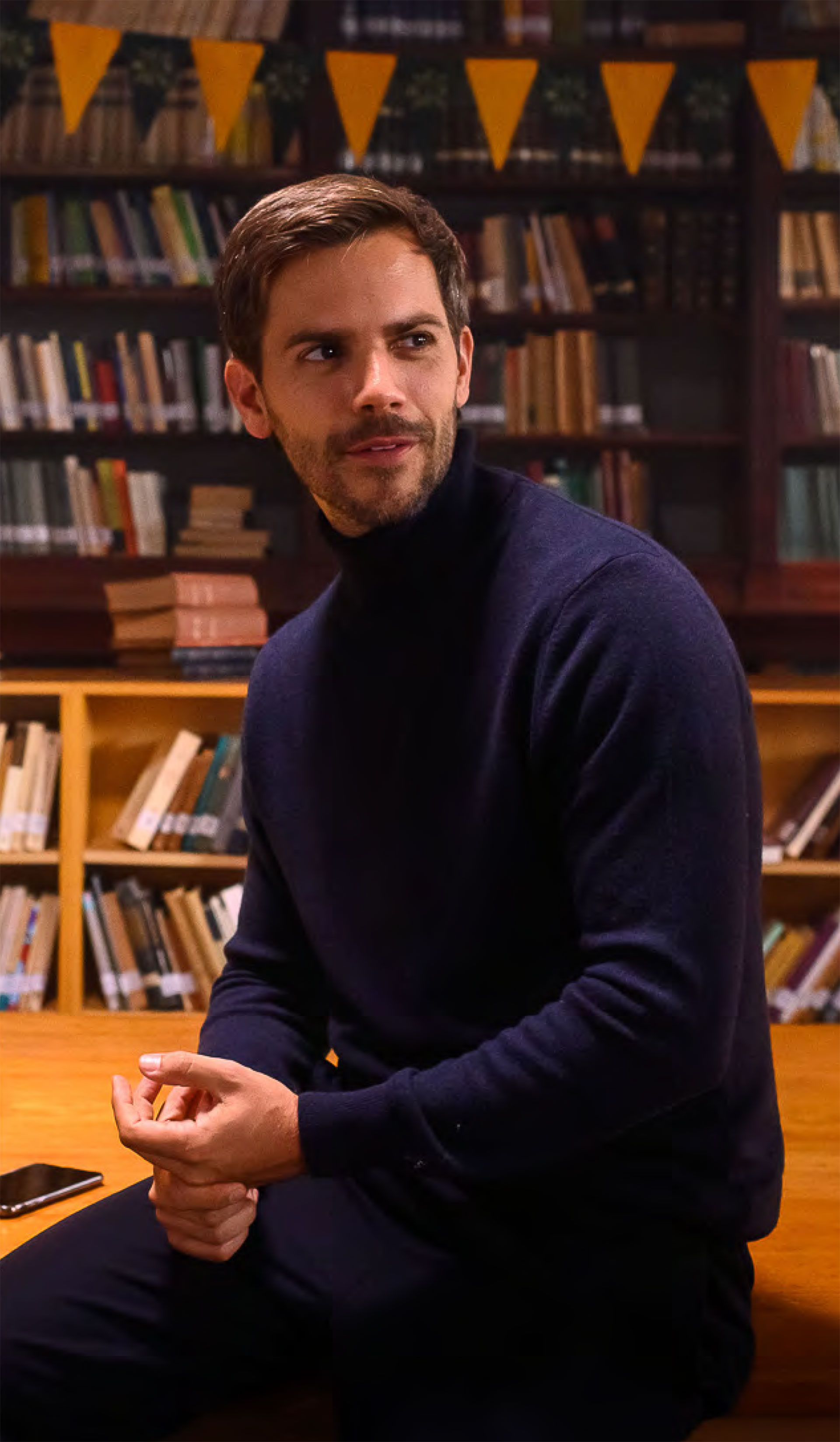 En Último primer día Marc Clotet interpreta a Joaquín, un profesor de Biología