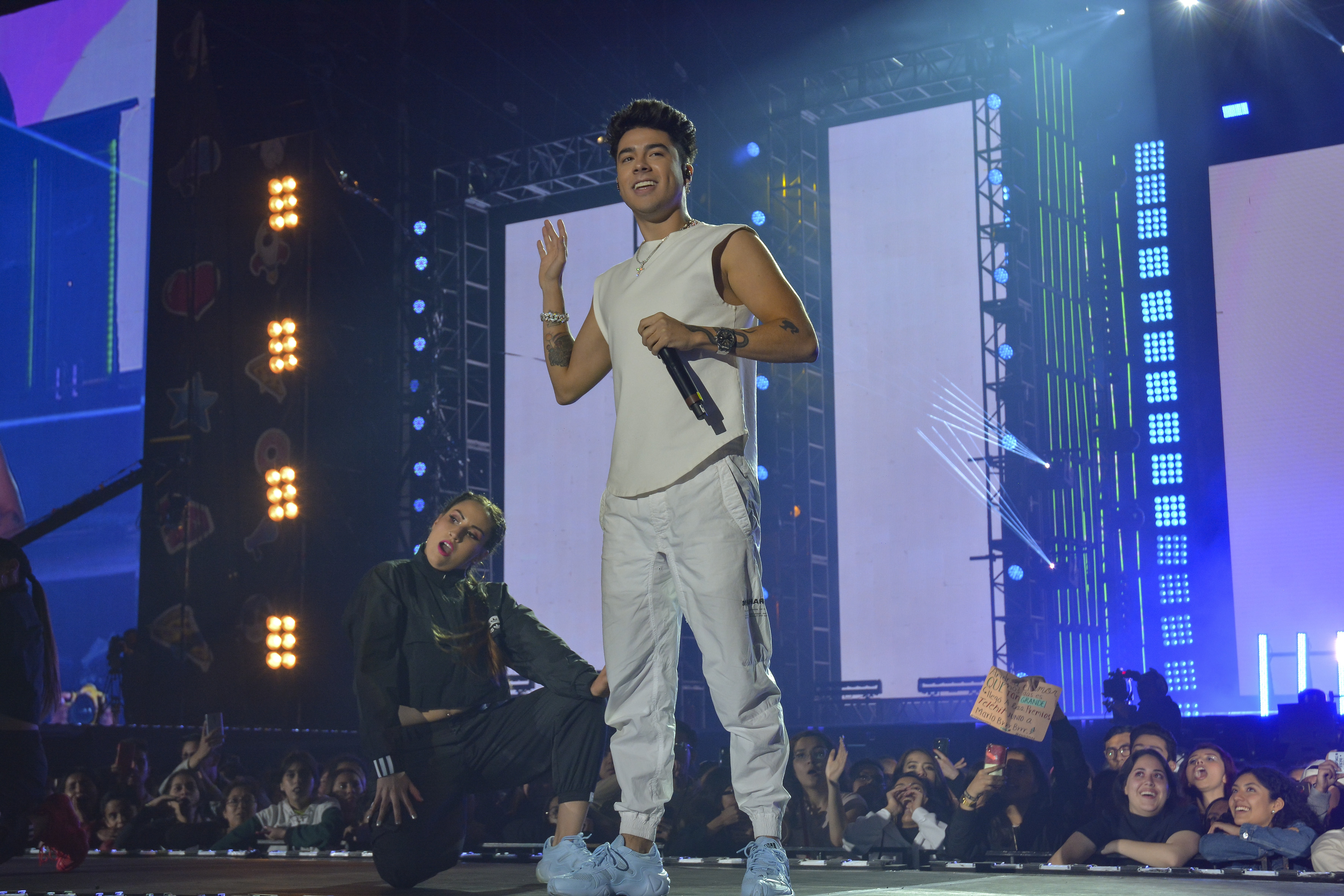 Mario Bautista en concierto. Foto: Getty Images