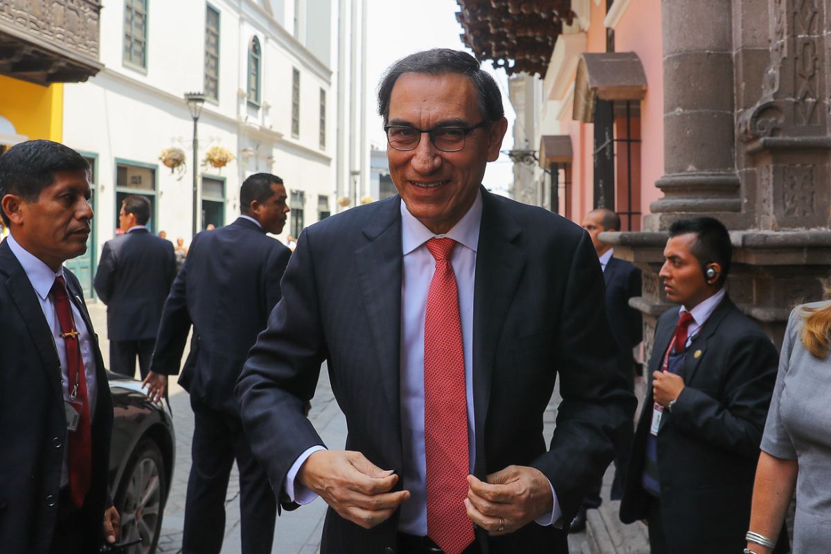 Martín Vizcarra, expresidente de la República. | Foto: Presidencia de la República