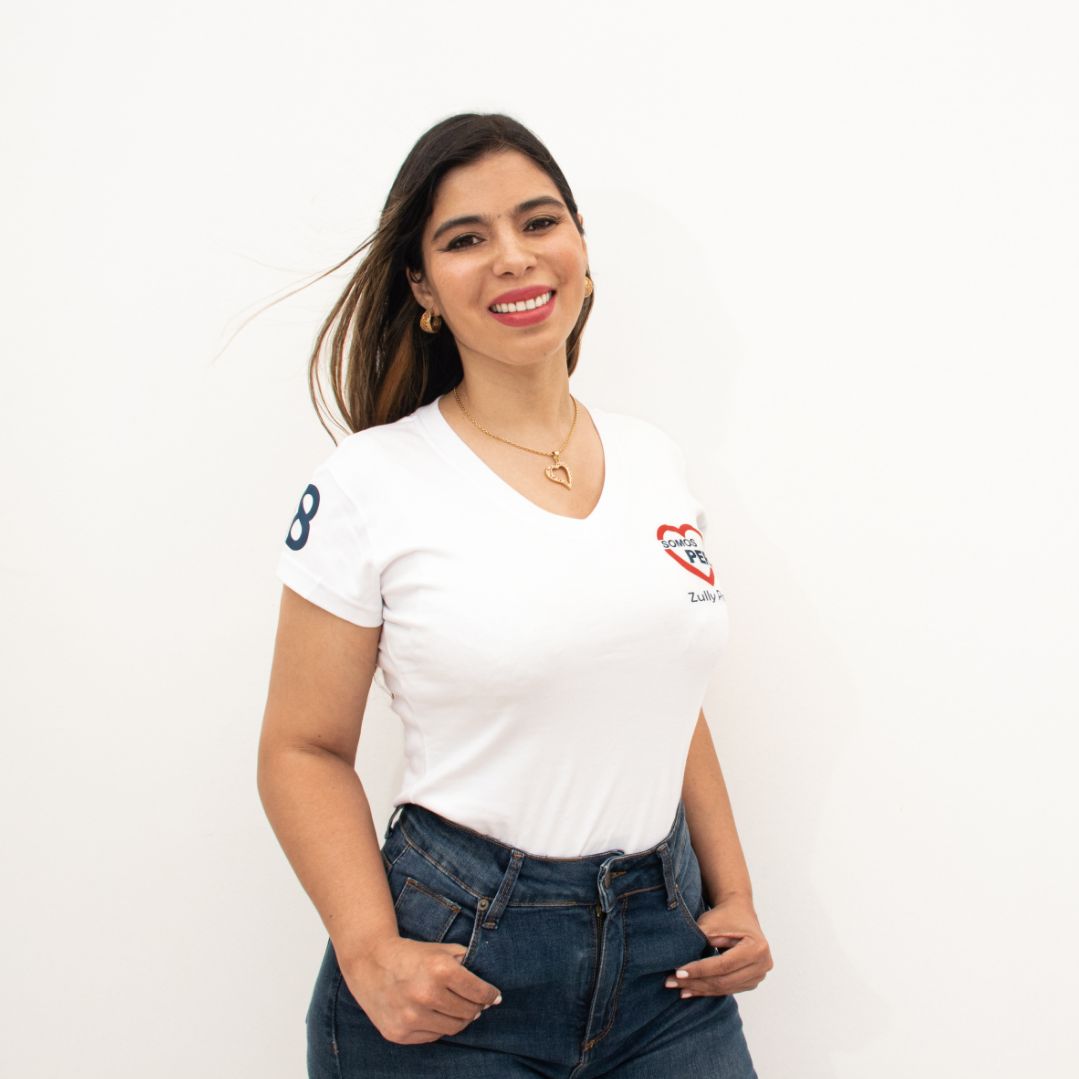 Excandidata al congreso por Somos Perú, Zully Pinchi.