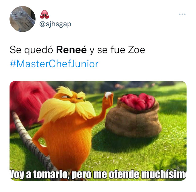 En redes sociales, usuarios pidieron la salida de la pequeña chef de 11 años del programa de televisión (Foto: Twitter / @sjhsgap)