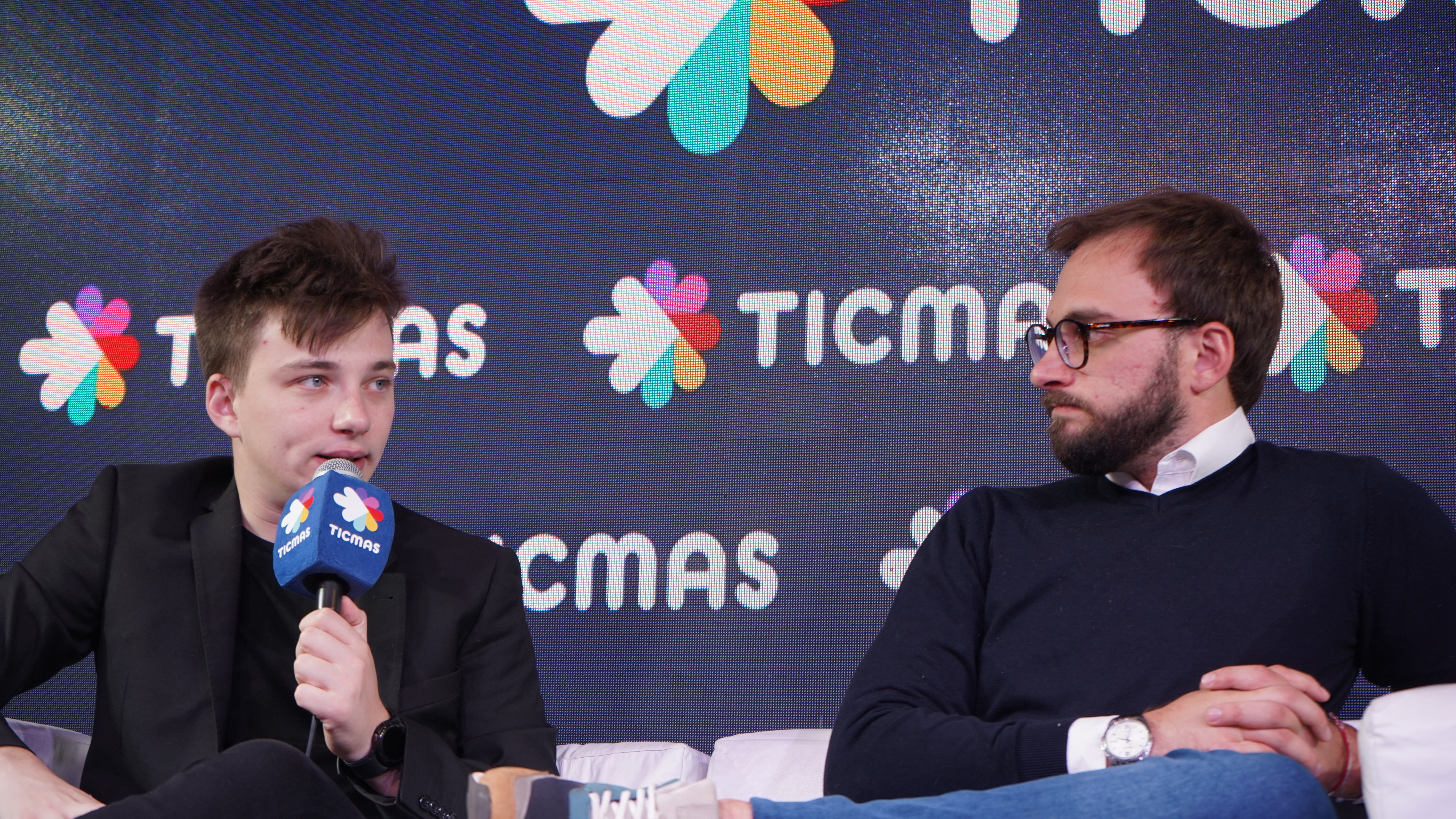 Mateo y Augusto Salvatto en Ticmas