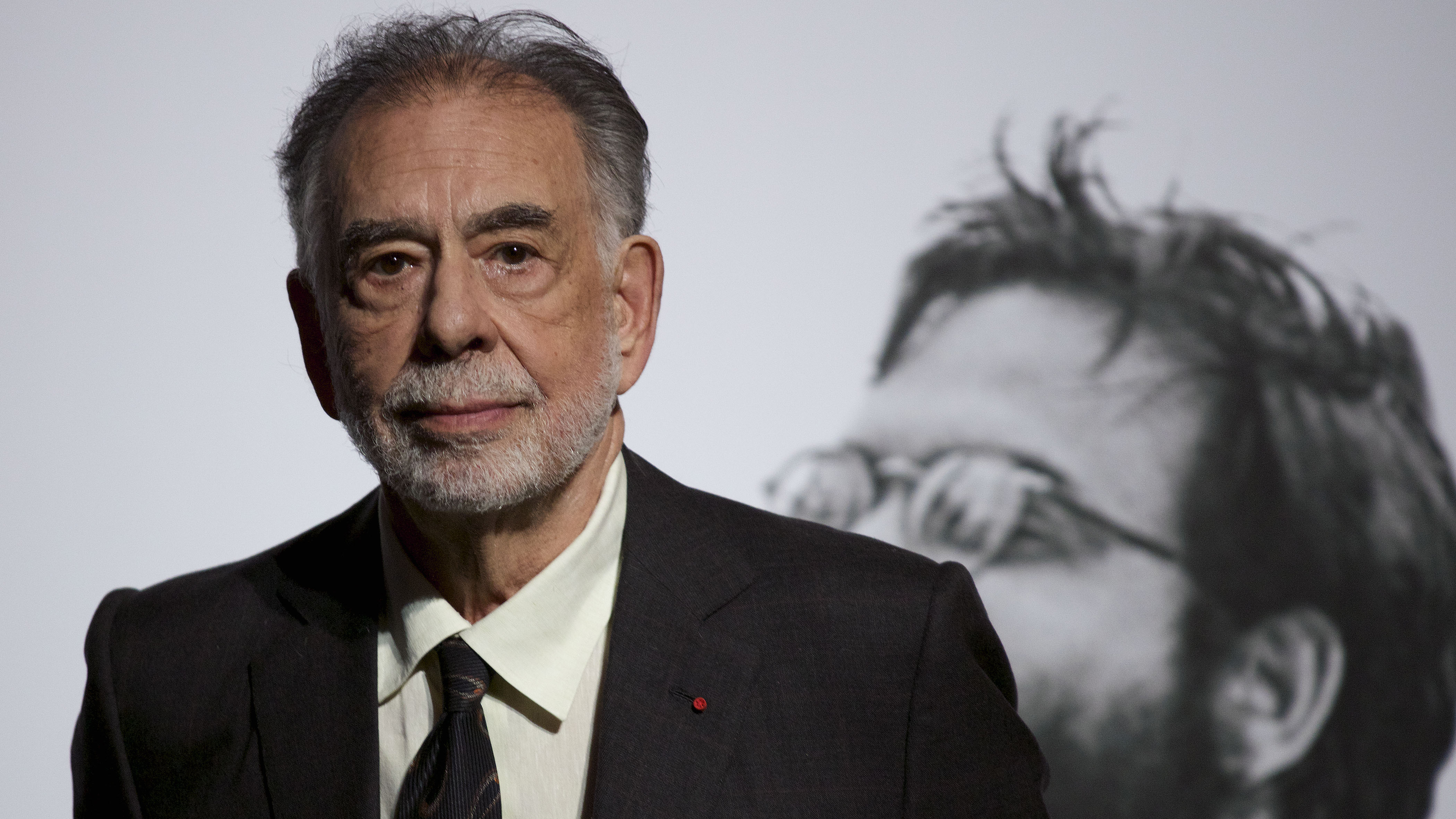 Mandatory Credit: Photo by James Colburn/ZUMA Wire/Shutterstock (10450221e) Francis Ford Coppola arrives at the Lyon Conference Center Amphitheater Prix Lumiere ceremony, Lumiere Film Festival, Lyon, France - 18 Oct 2019