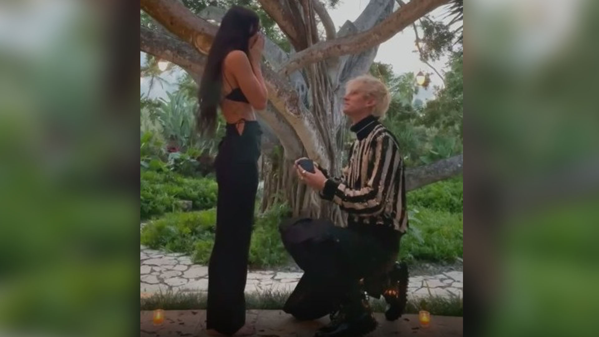 Megan Fox se comprometió en enero