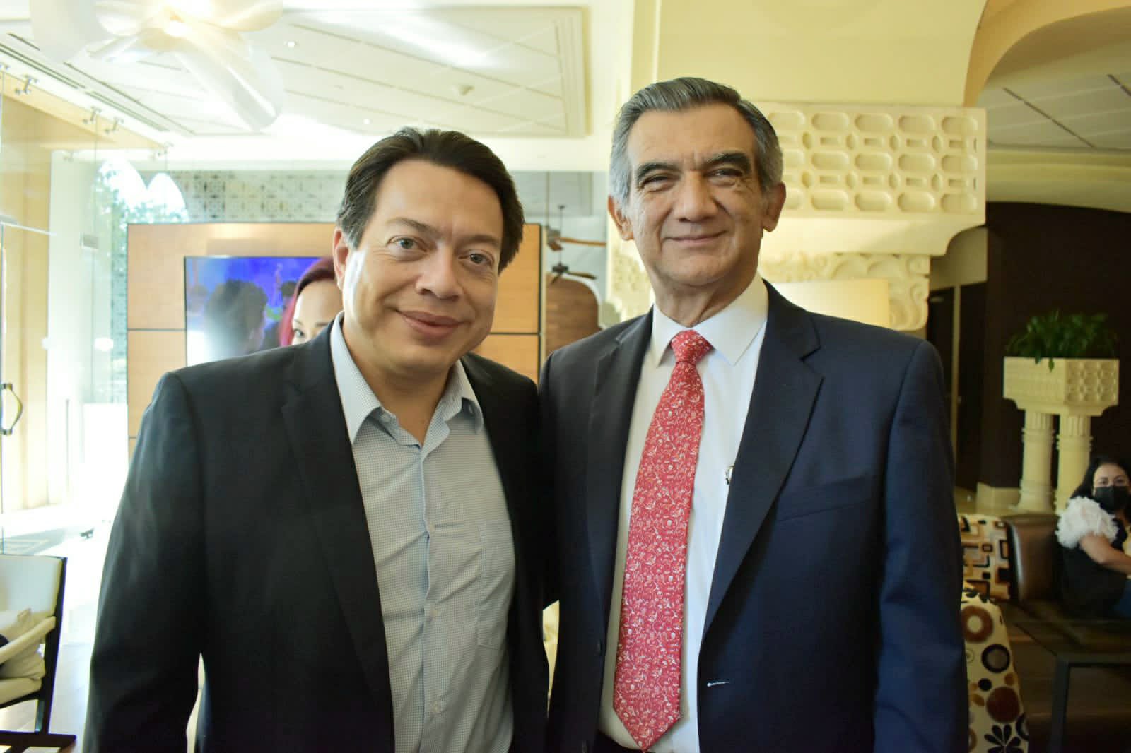 Marko Cortés exigió que se investigue a Américo Villarreal y a Mario Delgado (Foto: Twitter / @Dr_AVillarreal)