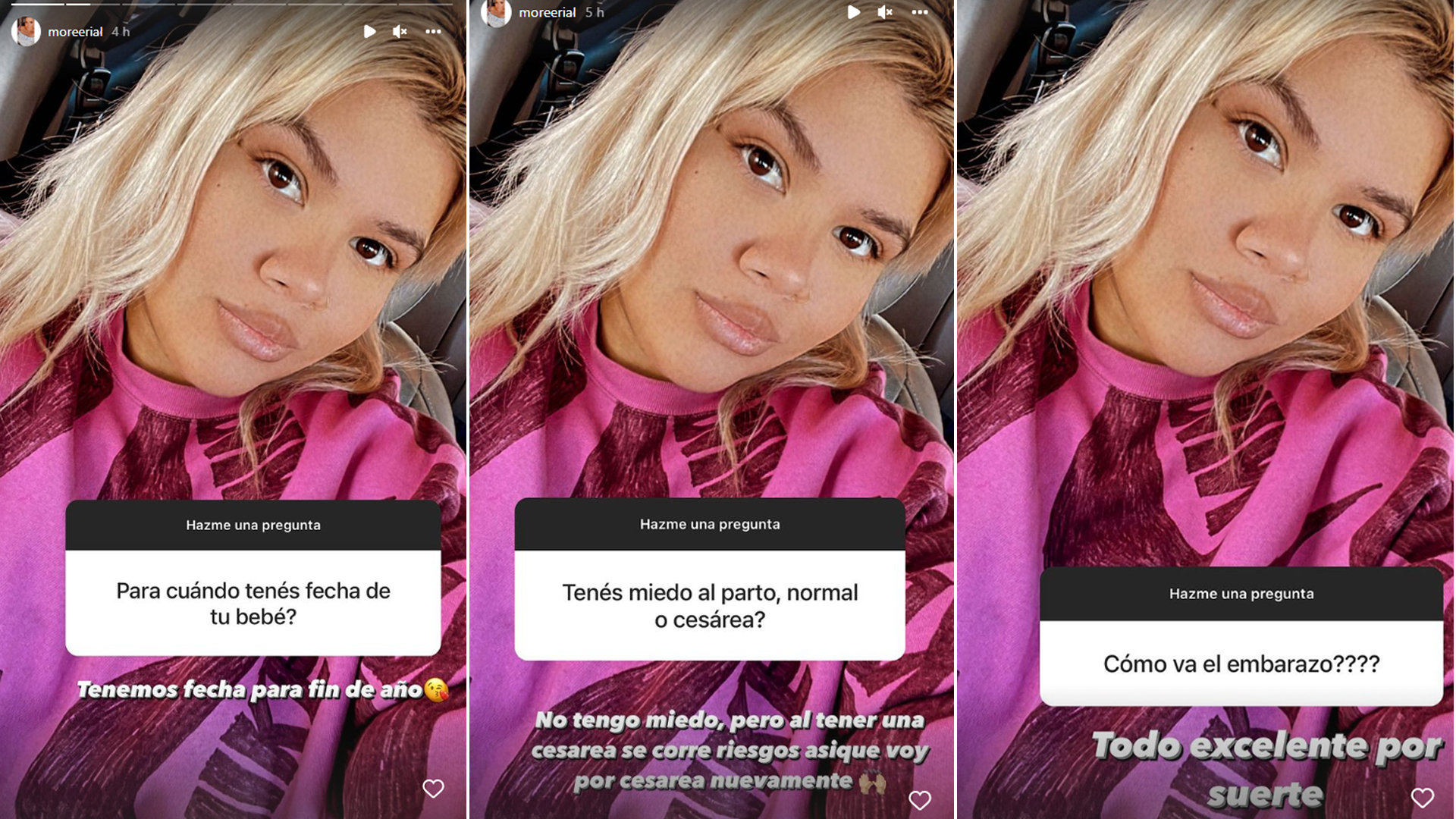 El ida y vuelta de Morena Rial con sus seguidores de Instagram
