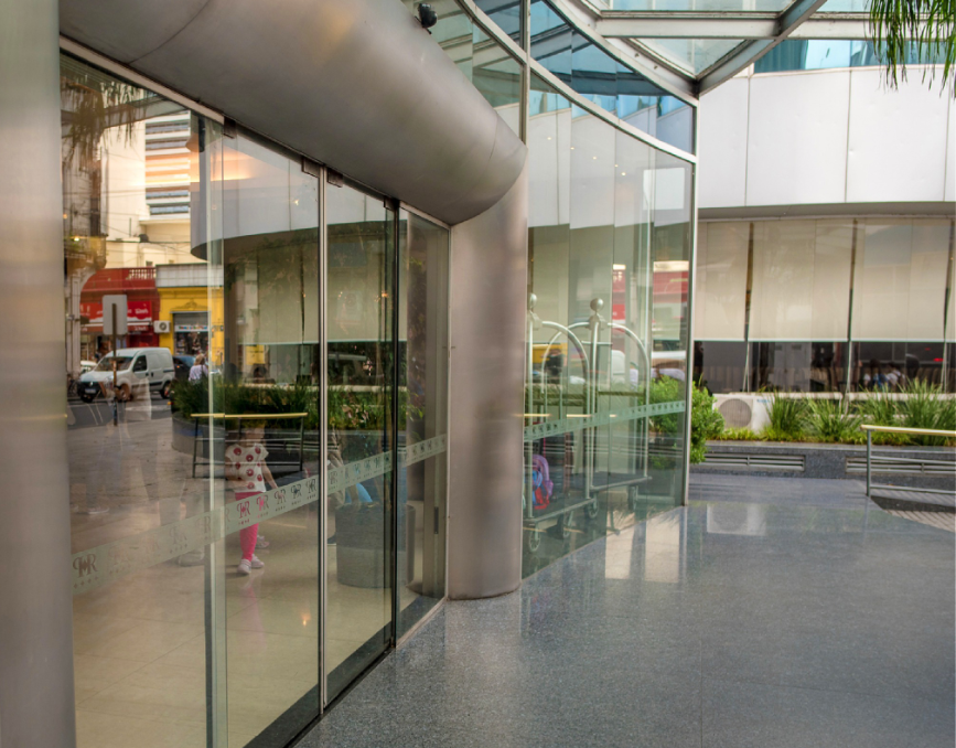 El hotel Plaza Real de Rosario