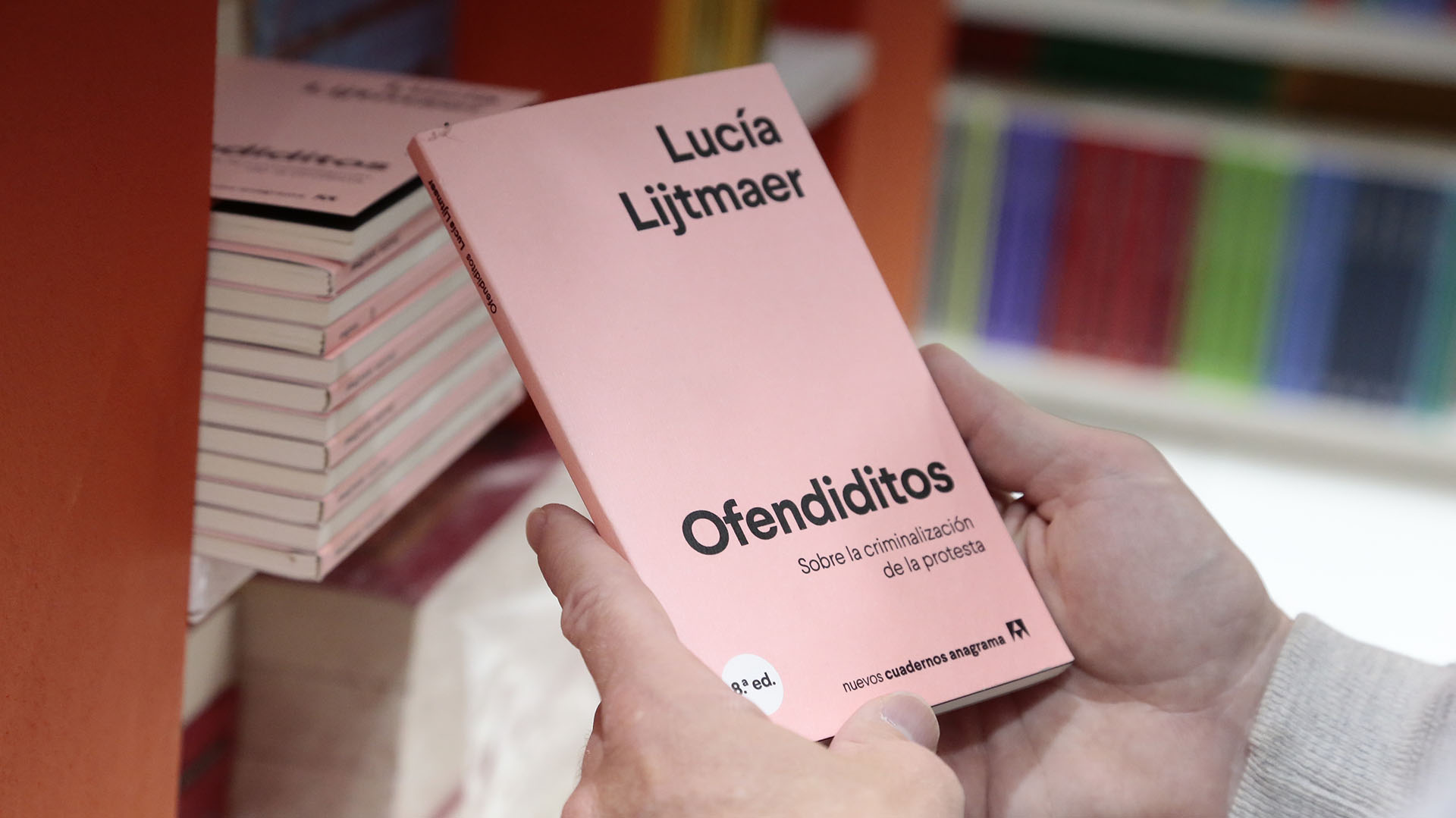 "Ofendiditos", de Lucía Lijtmaer, en la Feria del Libro de Buenos Aires.