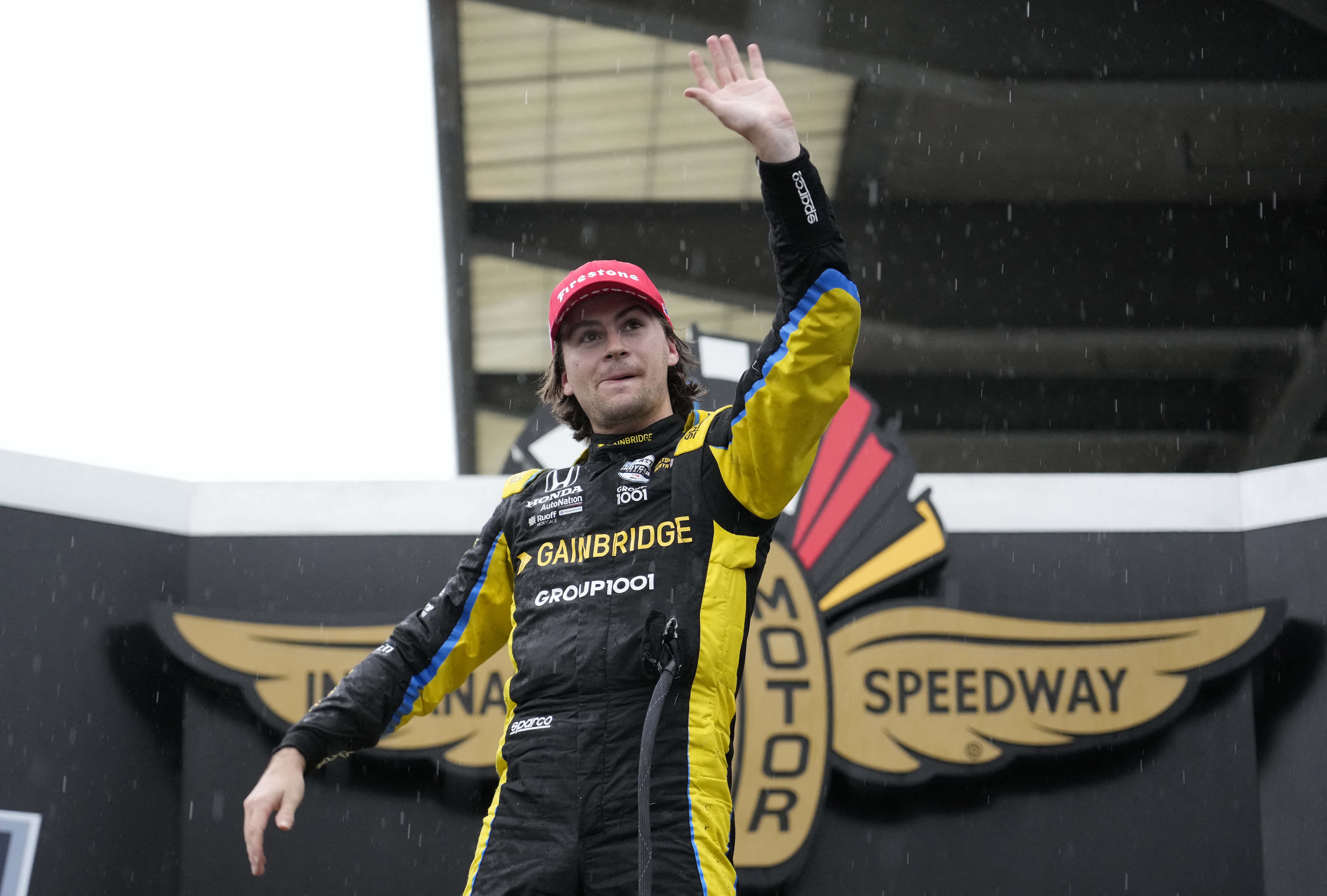 Colton Herta es el piloto estadounidense que podría ser el otro candidato de McLaren para llegar a la Fórmula 1 en el futuro (Foto: Mike Dinovo/REUTERS)