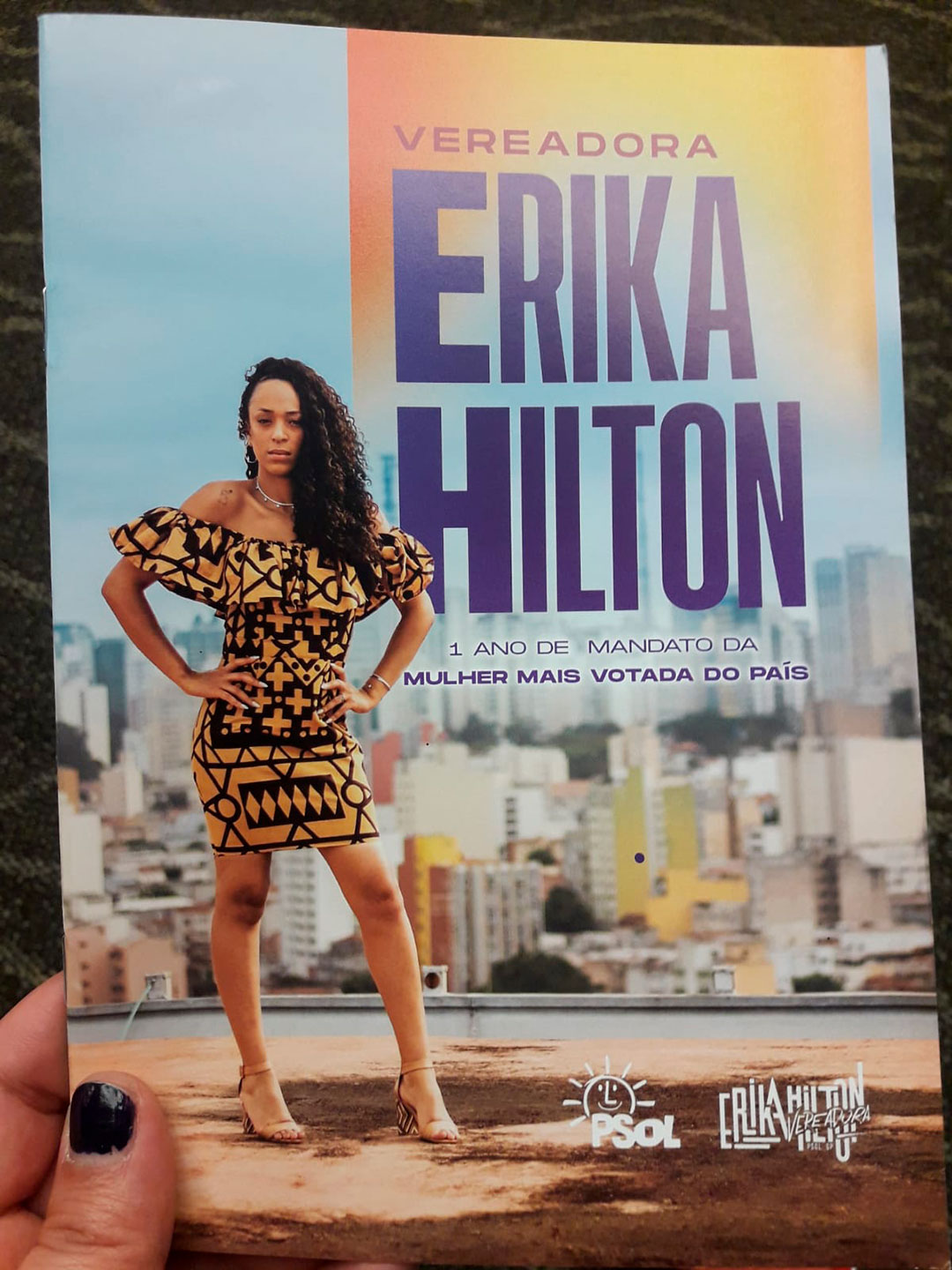 Erika Hilton es legisladora de San Pablo y fue la mujer más votada en las últimas elecciones brasileñas. Patricia trabaja en su equipo como asesora y quiere llegar a ser concejala