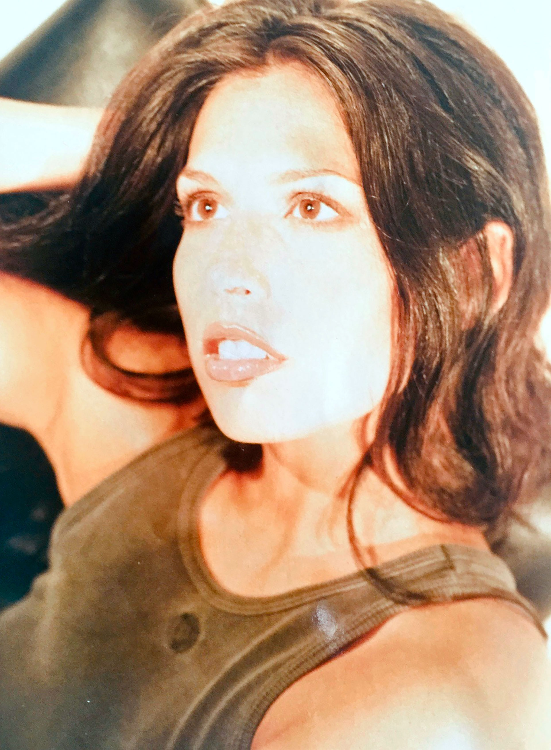 Acá, a los 23, días antes del accidente