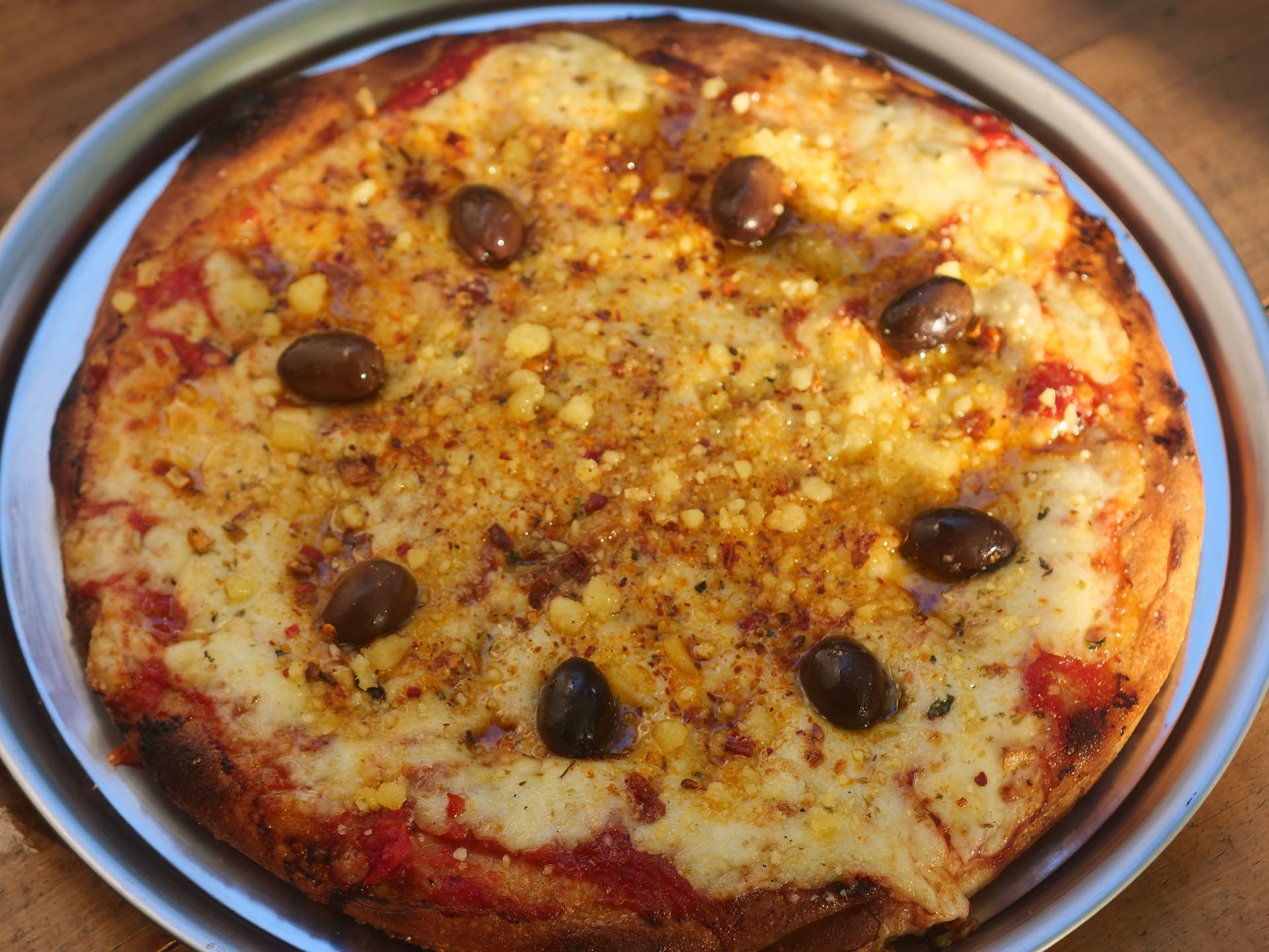 Pizza de fermentación lenta