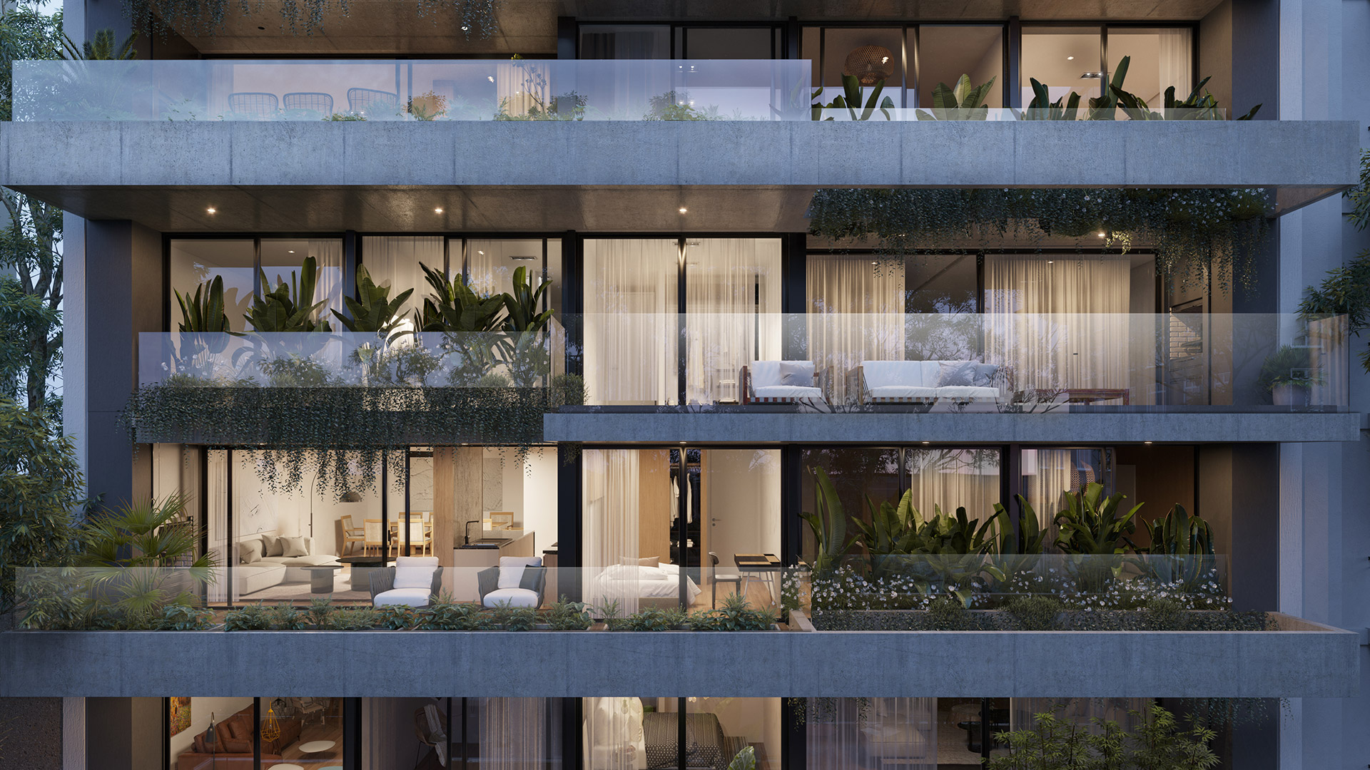 El verde y los balcones protagonistas de los proyectos que vienen