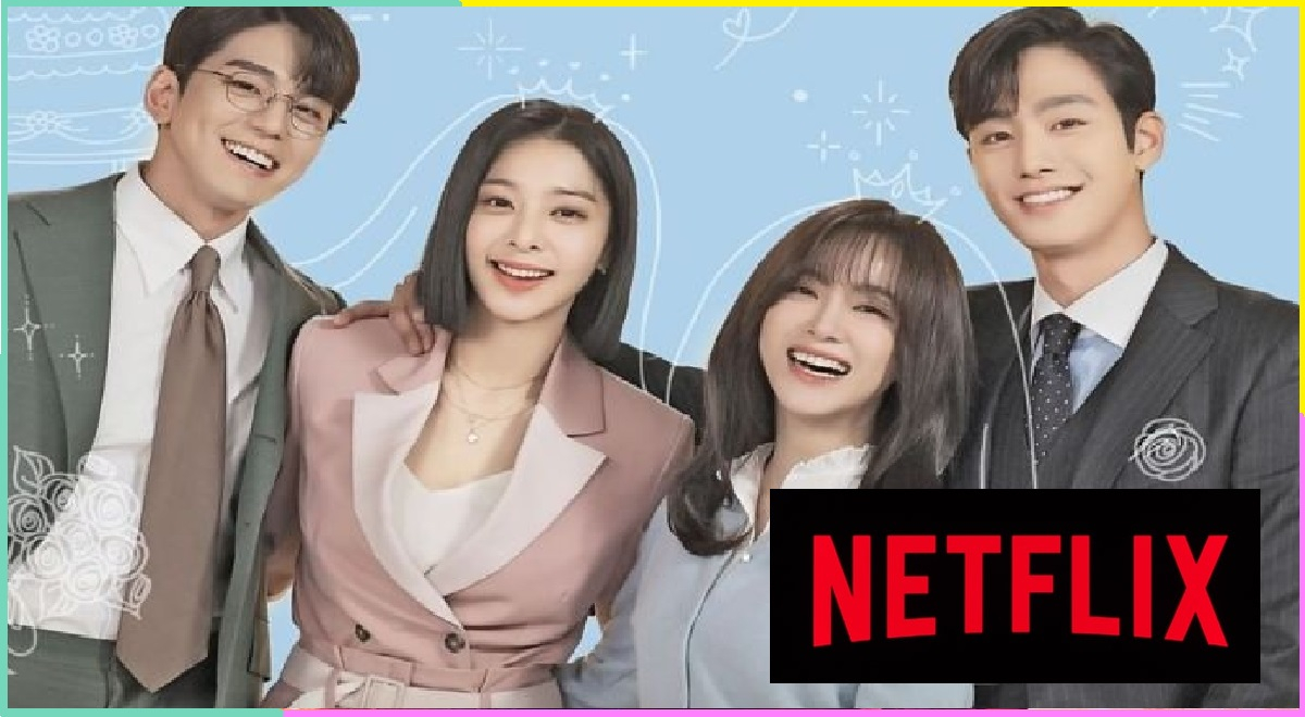 De izquierda a derecha: Kim Min-kyu, Seol In-ah, Kim Se-jeong y Ahn Hyo-seop; actores protagónicos. (Netflix).