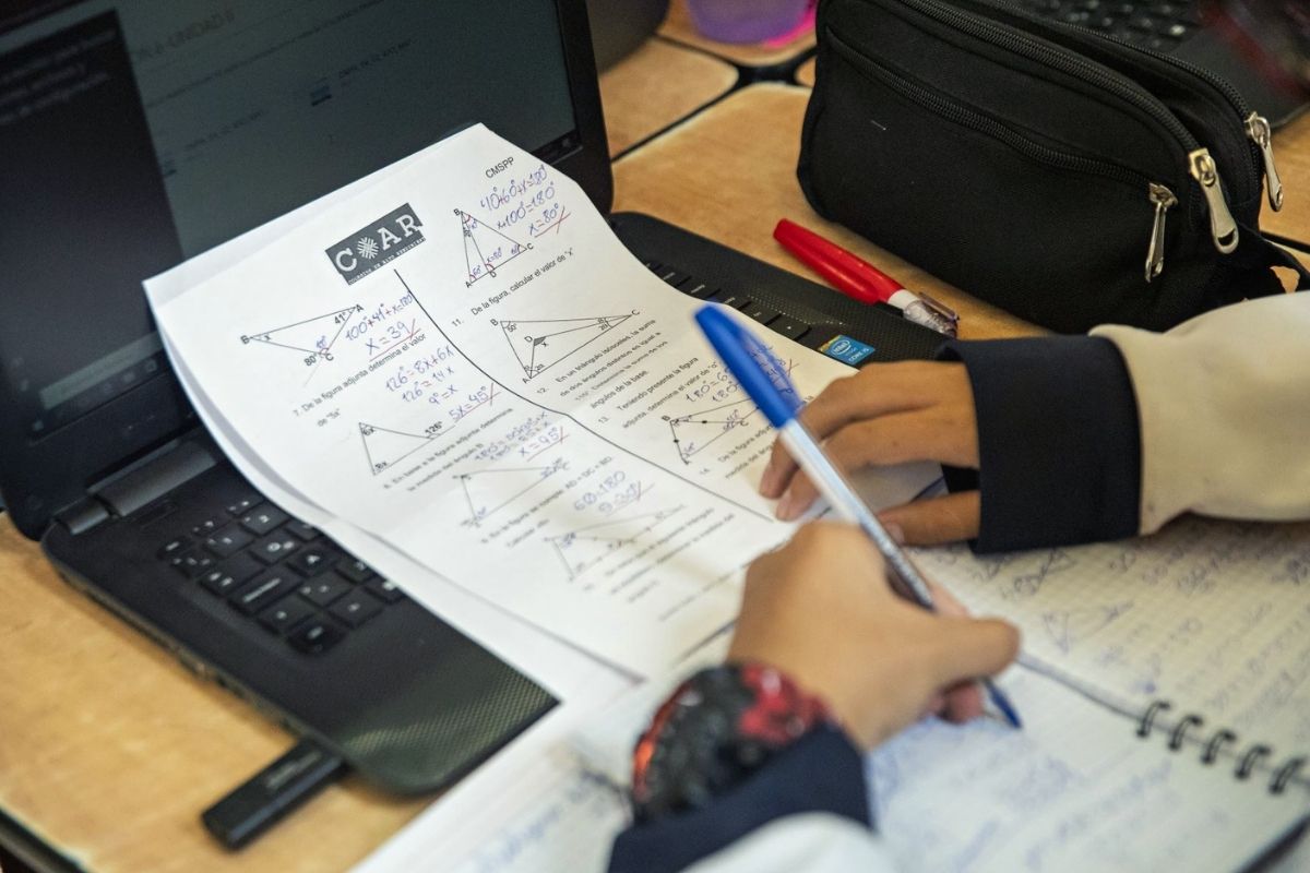 Examen del COAR. (Foto: Captura)