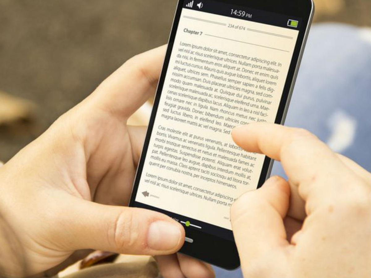 Formas y opciones para leer desde el celular. (Foto: Gestión)