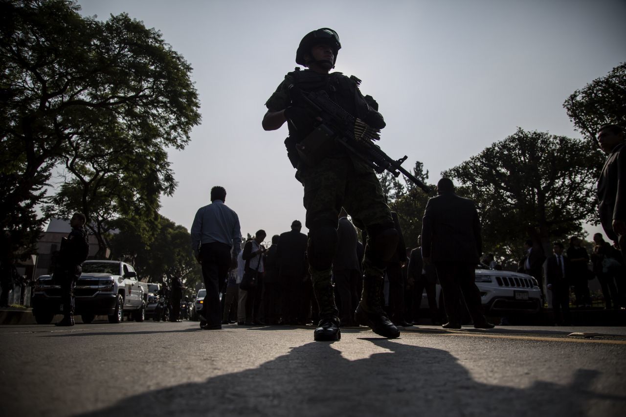 El Grupo de Coordinación para la Construcción de Paz y Seguridad tuvo una reunión extraordinaria FOTO: ALAN ORTEGA /CUARTOSCURO.COM