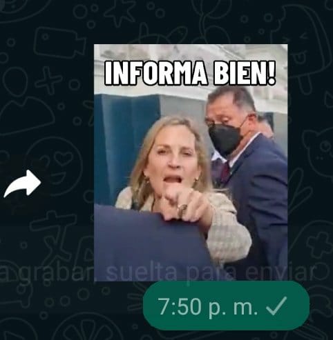 Memes de María del Carmen Alva. Fuente: Redes Sociales.