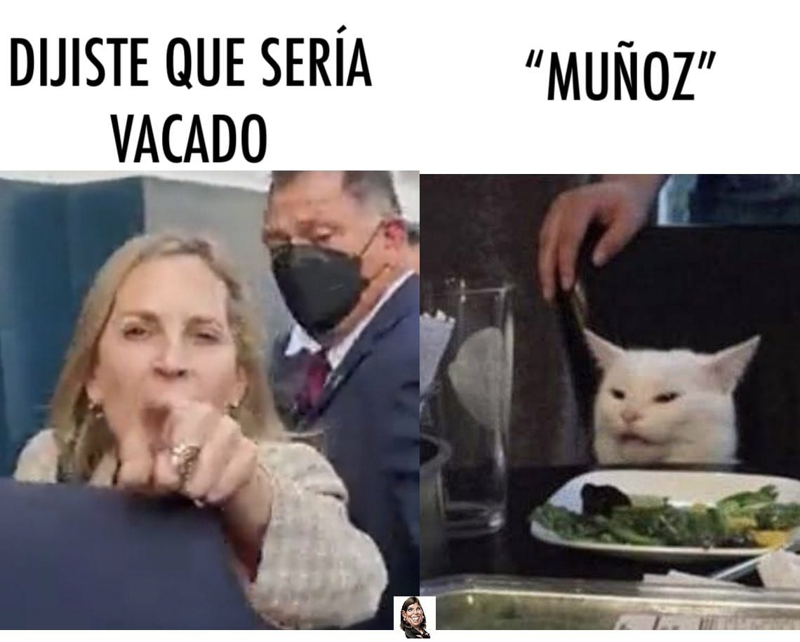 Memes de María del Carmen Alva. Fuente: Redes Sociales.