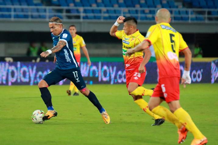 Atlético Bucaramanga goleó a Deportivo Pereira y clasificó a los cuadrangulares de la Liga Betplay 2022-I. Foto: cortesía Dimayor