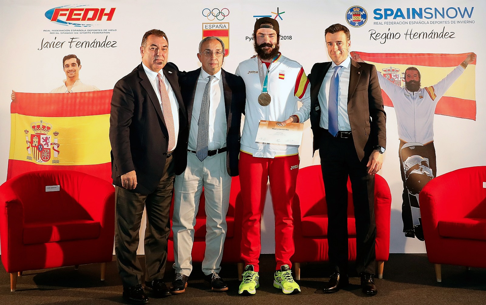 01-01-1970 The RFEDI and the RFEDH come together to support the Olympic candidacy of the Pyrenees-Barcelona 2030 project SPORTS RFEDI/RFEDH