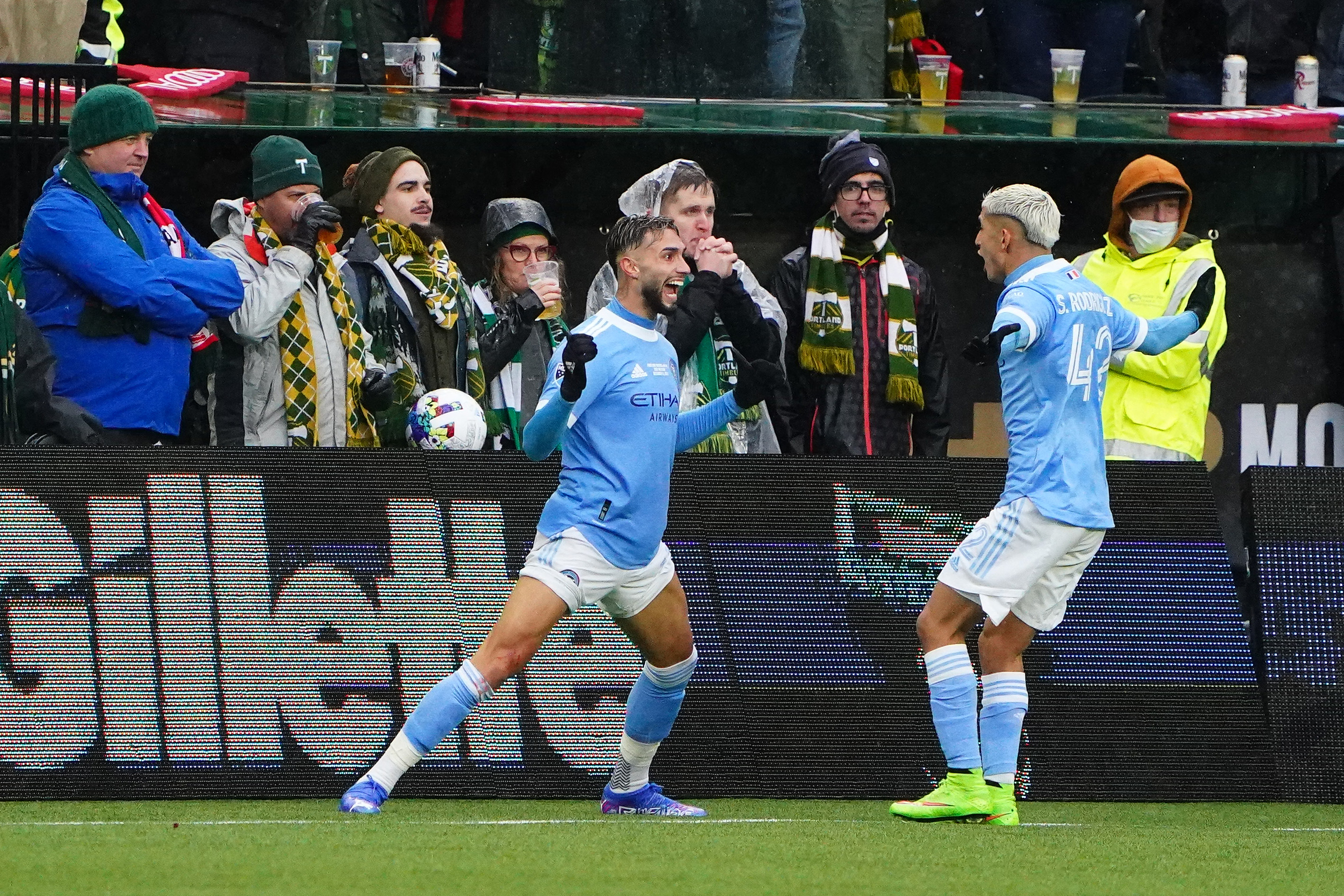 Al igual que el pasado semestre, Valentín Castellanos es uno de los apuntados por River Plate (Credit: John David Mercer-USA TODAY Sports)