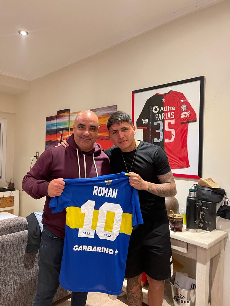 Martín Sendoa y Facundo Farías (Crédito: @LuisFregossi)