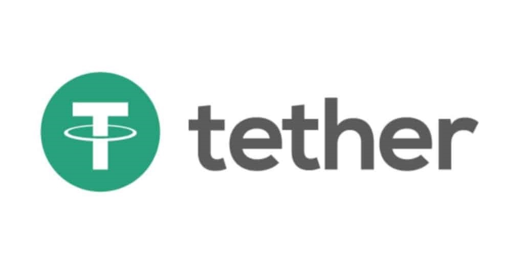 Logo de Tether, stablecoin
