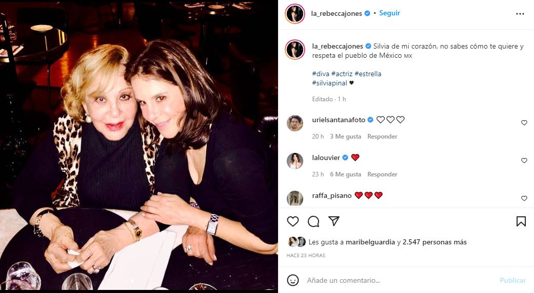 (Captura: @la_rebeccajones/Instagram)