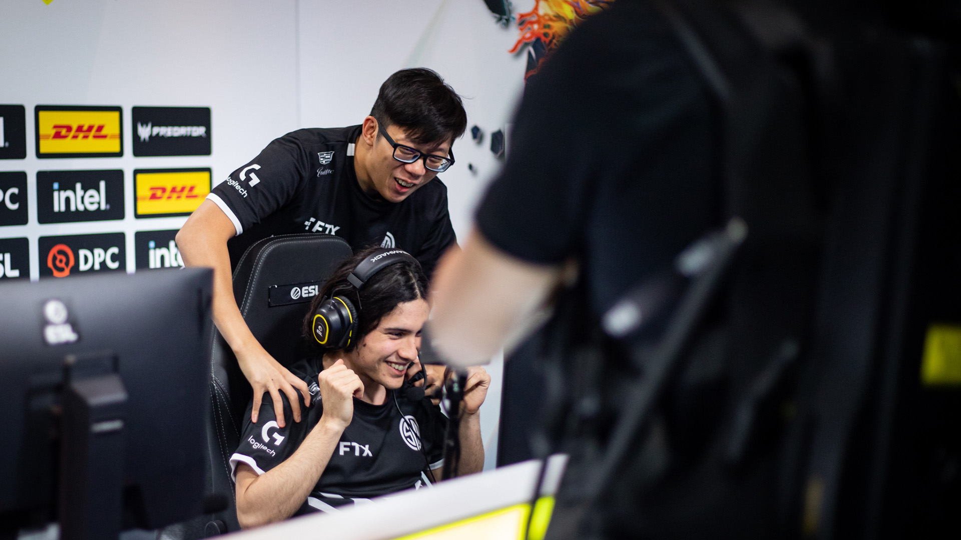 Timado y Moonmeander de TSM en el ESL ONE Major de Estocolmo 2022 | Créditos: ESL