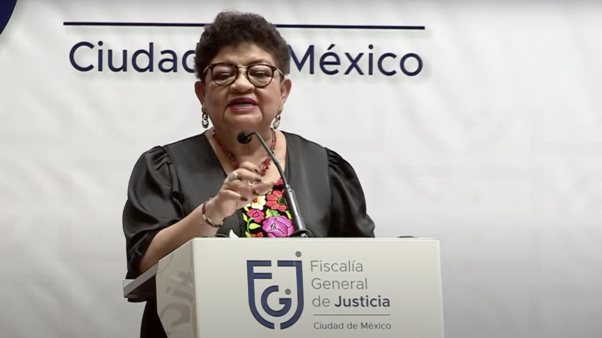 Ernestina Godoy Ramos (Foto: Captura de pantalla)