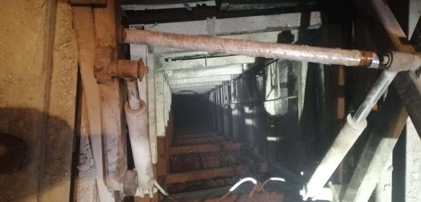 El pasadizo atravesaba la frontera hacia Estados Unidos (Foto: Twitter/alisguerra8)