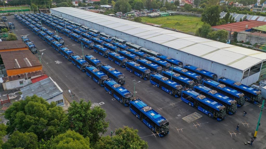 Se espera que con el trolebús se disminuya el trayecto de Chalco a Santa Marta de dos a una hora. Foto: Gob CDMX