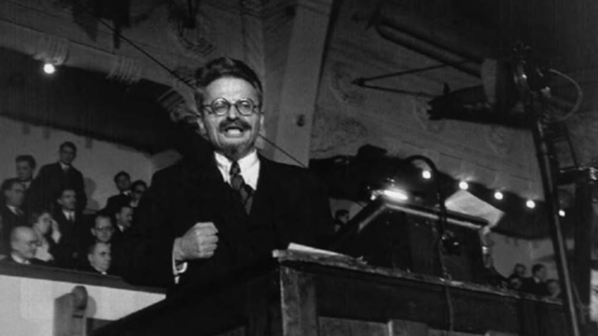 León Trotsky. El revolucionario ruso.