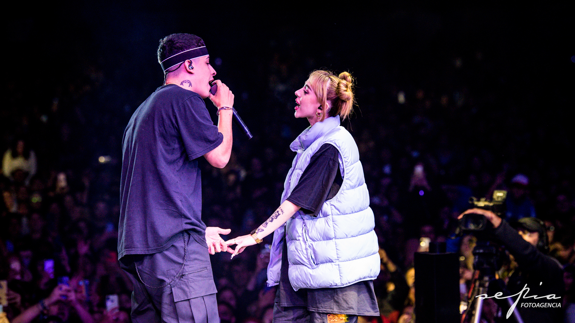 Trueno y Nicki Nicole, el amor en tiempos de autotune. En el último Cosquín Rock cantaron juntos "Mamichula"