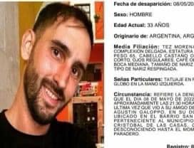 El desaparecido se encontraba en calidad de turista en el estado de Chiapas. Foto: Observador Ciudadano de Chiapas