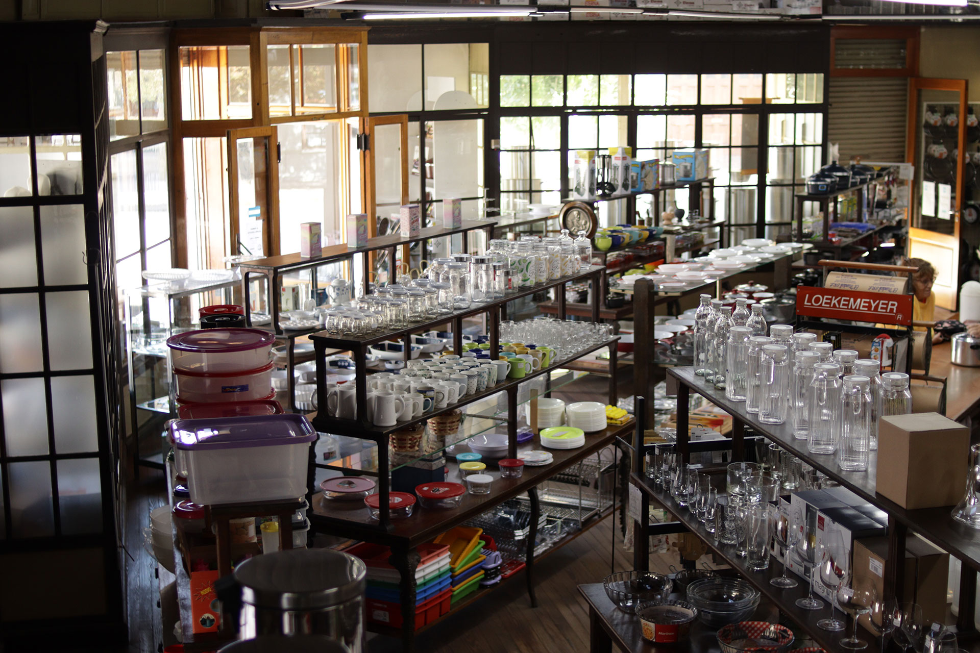 El interior del bazar, en la actualidad (Marcela Vázquez)