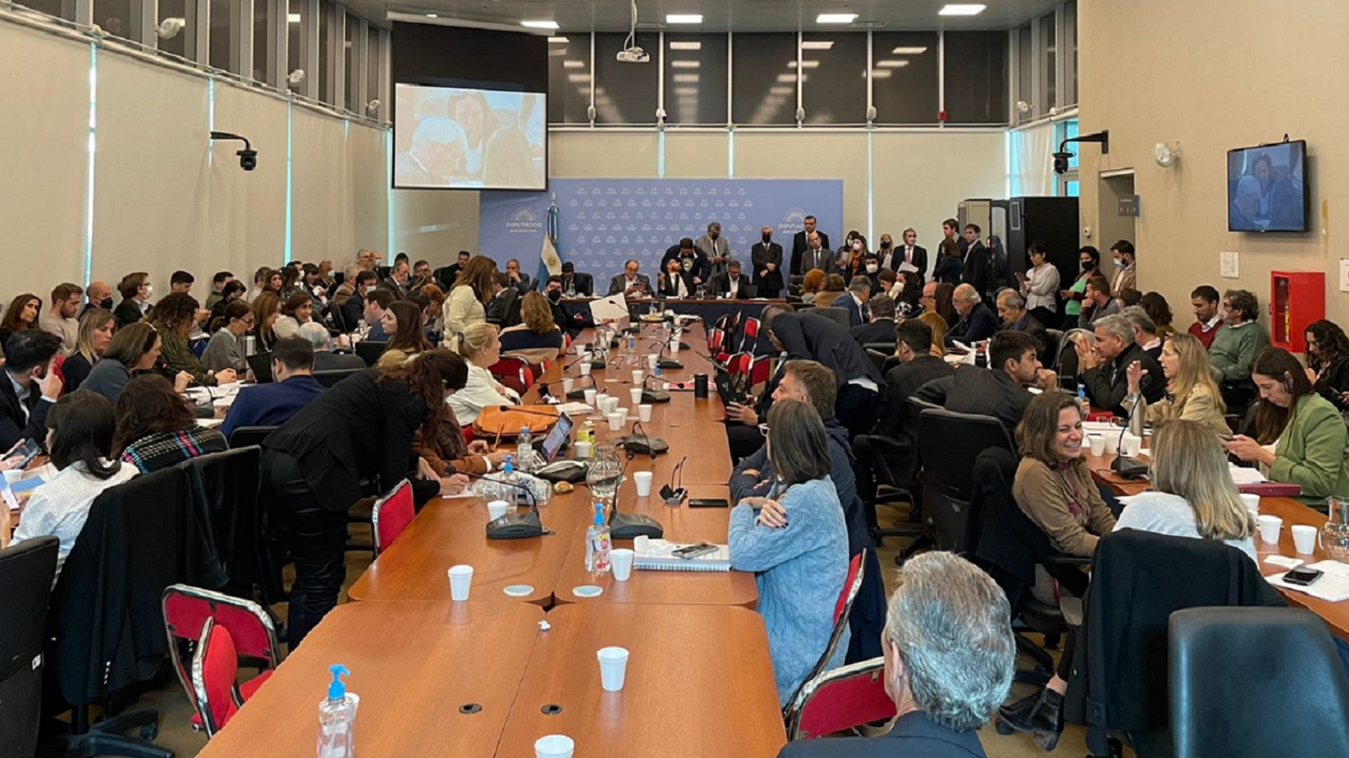 Plenario de comisiones para debatir la Boleta Única de Papel