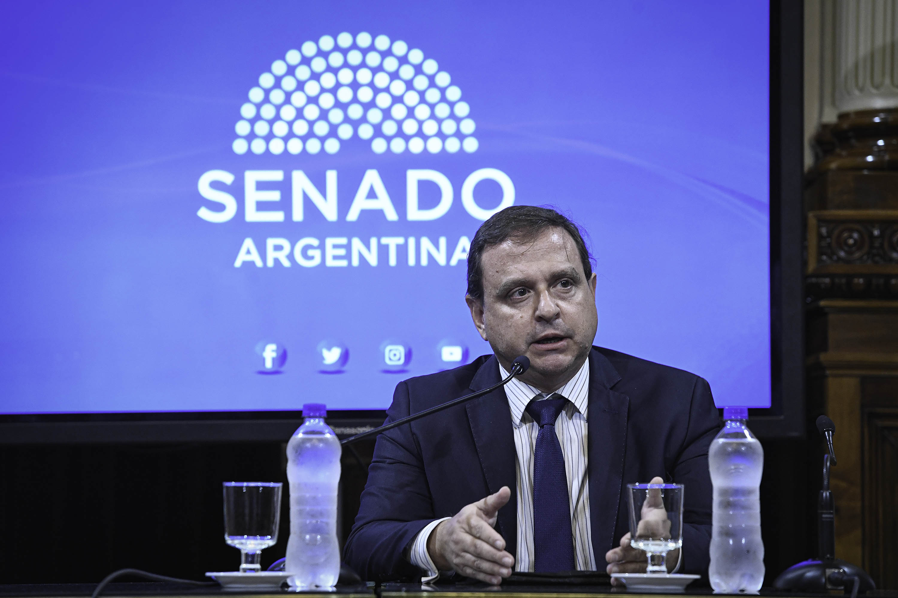 Guillermo Snopek es el actual presidente de la estratégica Comisión de Asuntos Constitucionales del Senado