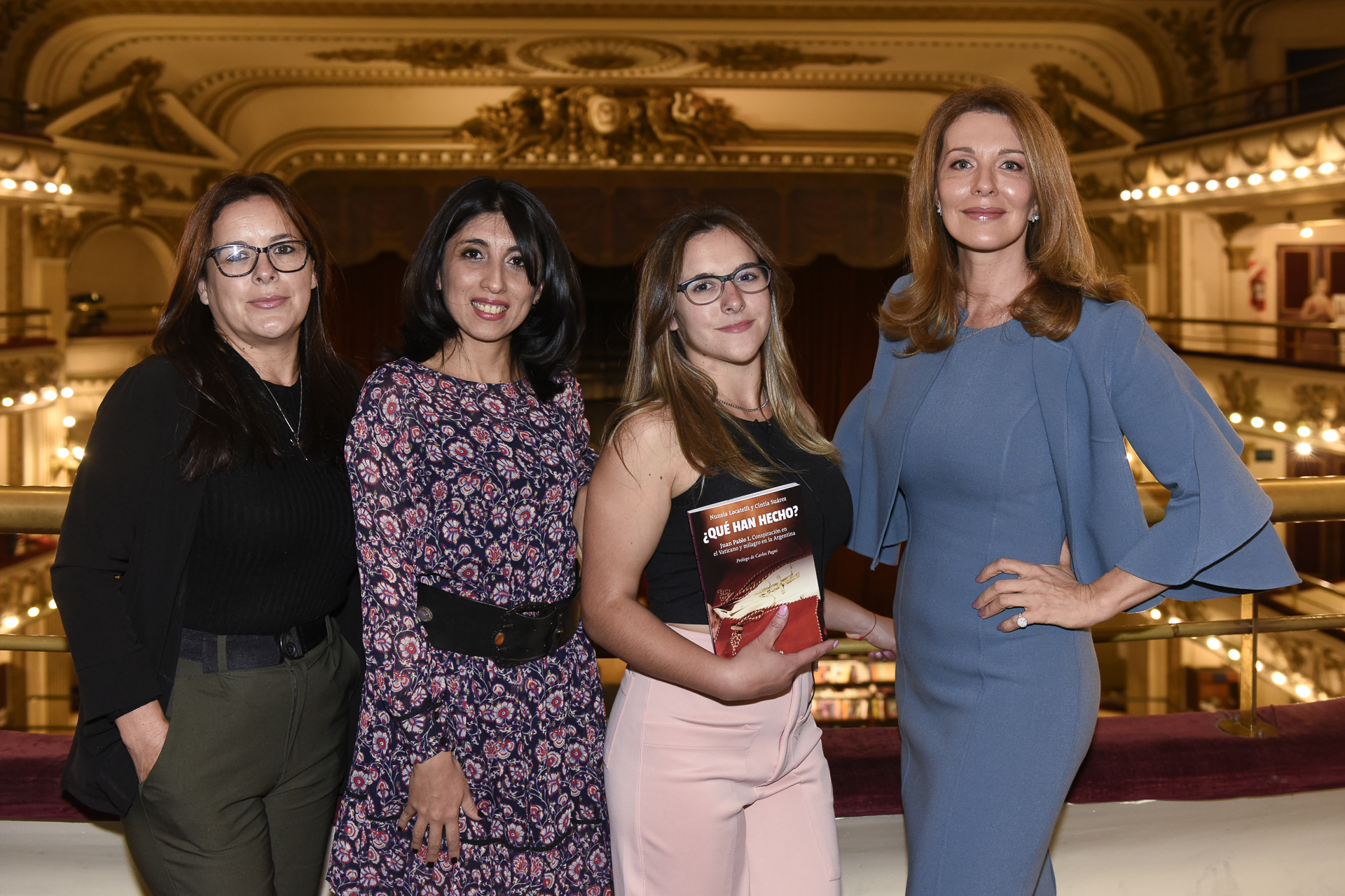 (De izq. a der.) Roxana Sosa, Cintia Suarez, Candela Giarda y Nunzia Locatelli