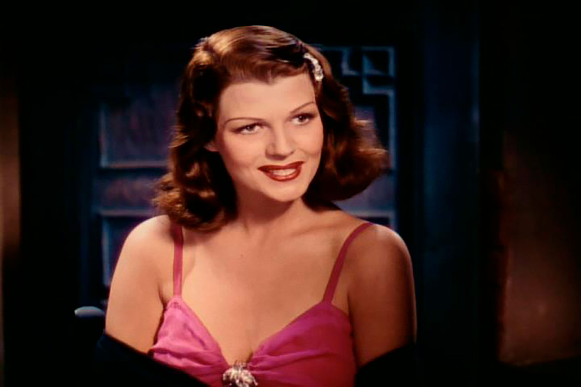 Rita Hayworth en "Sangre y arena" donde trabajó junto a Tyrone Power