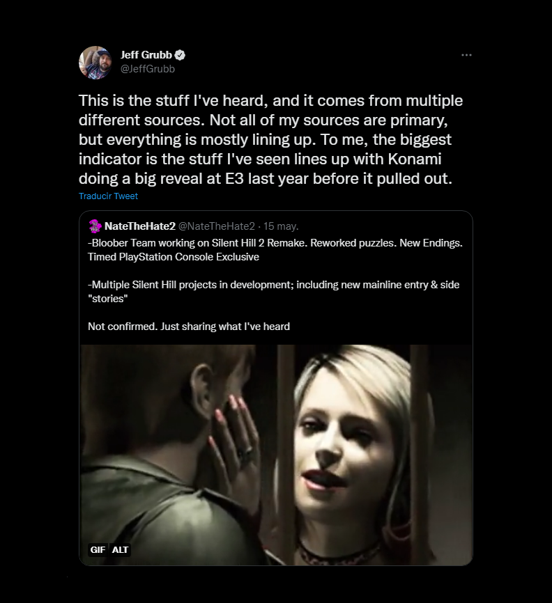 "Esto es lo que he escuchado, y proviene de múltiples fuentes diferentes", señaló el periodista respaldando los rumores