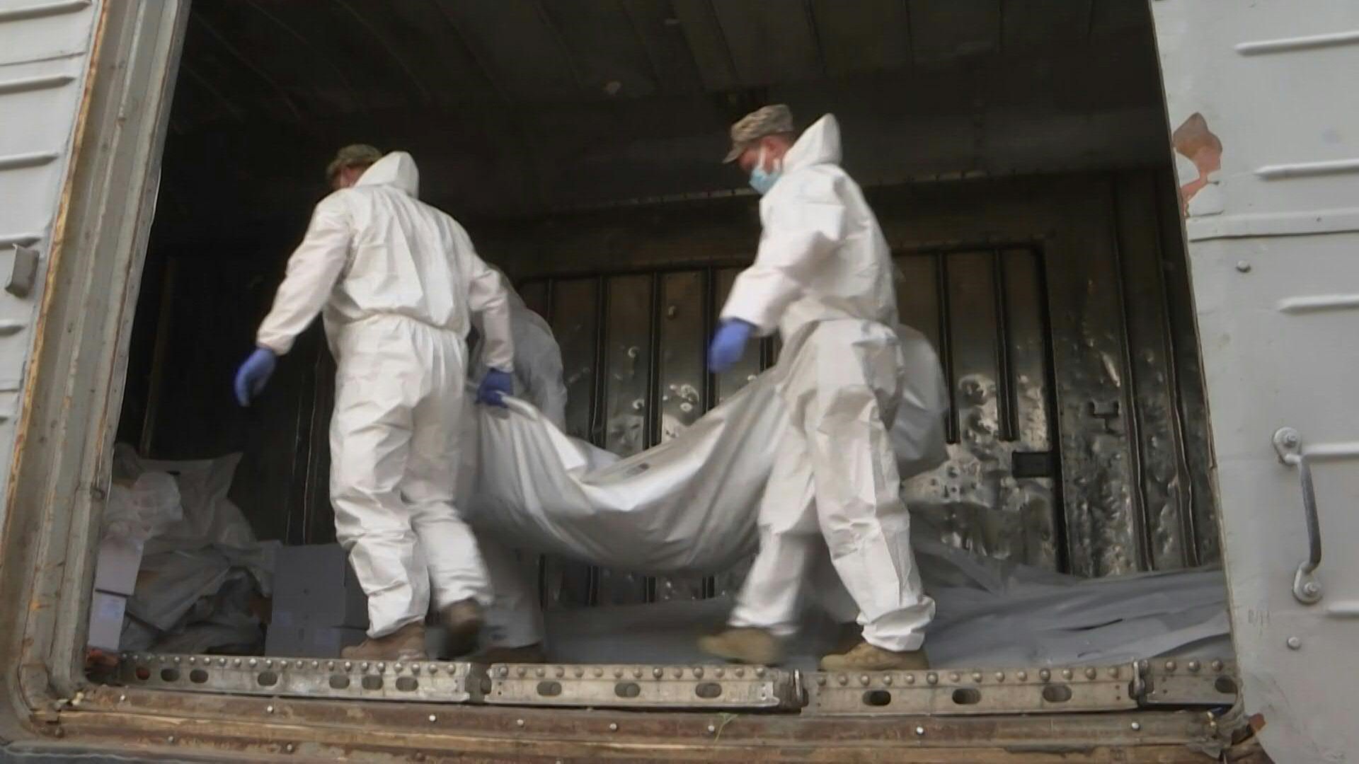 Las fuerzas ucranianas recuperan los cuerpos de rusos muertos en combate